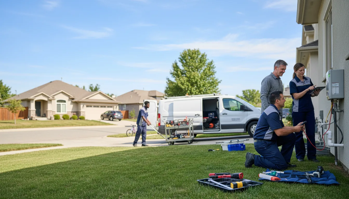 Tankless water heater service in Natick, MA